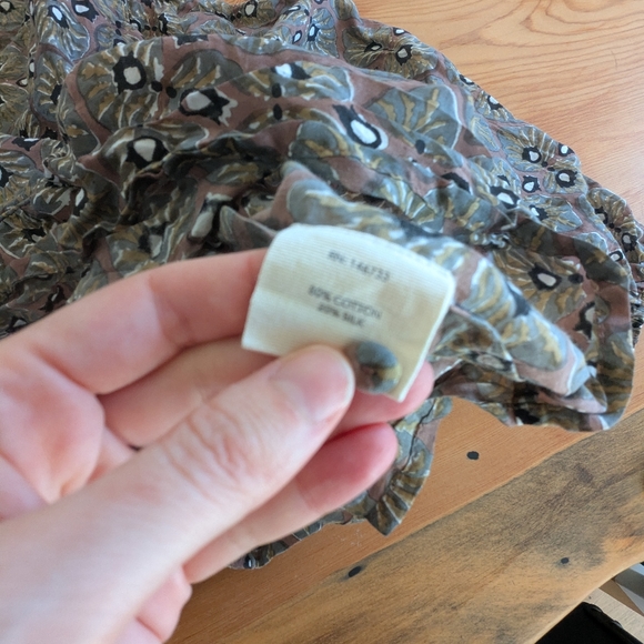 MIRTH Petaluma Top Womens Medium  Peach Oversized Blouse - Picture 5 of 7